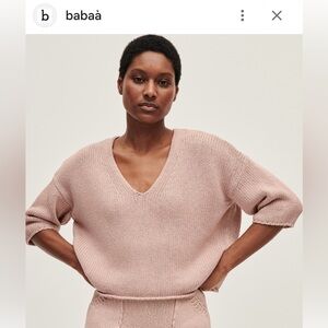 Babaa jumper no 9 in plum blossom